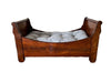 Small French Empire Dog Bed - French Antique Furniture - French Antiques - Antique Dog Bed - Decorative Antiques - Mahogany Dog Bed - AD & PS Antiques
