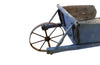Large Antique French Wheelbarrow - Charette Bleu - Garden Antiques - French Antiques -AD & PS Antiques