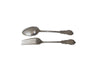 English Silver Hilliard & Thomason Spoon & Fork - English Antiques - Fine Dining Accessories - Decorative Antiques - Antique Silver - Antique Shops Tetbury - AD & PS Antiques