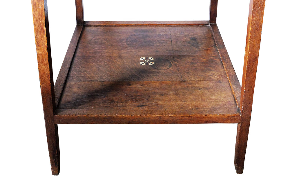 Arts & Crafts Oak Side Table - Decorative Antiques - Aesthetic Movement Furniture - Antique Side Table - Antique Table - Scottish Antique Furniture - Antique Tables - Antique Furniture - AD & PS Antiques