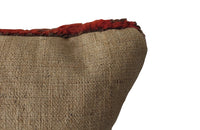 19th Century Feather Filled Carpet Cushion-Antique Textiles-Antique Cushions-AD & PS Antiques