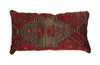 19th Century Feather Filled Carpet Cushion-Antique Textiles-Antique Cushions-AD & PS Antiques