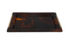 Dior Home Style Faux Tortoiseshell Lucite Tray-Cocktail Tray-Mid Century Modern Accessories-Dior Home Style-Decorative Accessories-Wine & Food Related-French Vintage -AD & PS Antiques