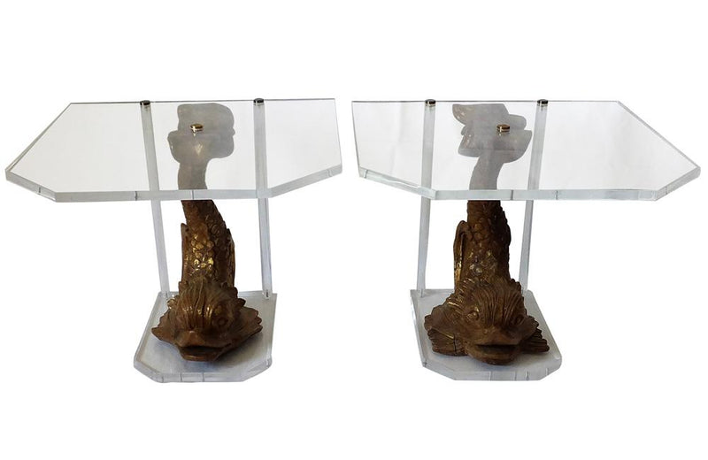 DOLPHIN SIDE TABLES