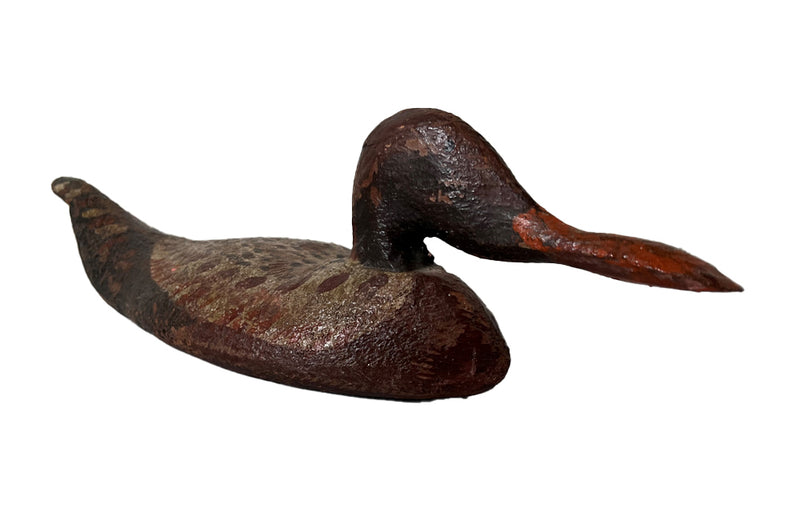 French Duck Decoy - Decorative Antiques - French Decorative Antiques - Antique Duck Decoys - Antique collectibles - Wooden Decoys - Ducks - Art Populaire - Folk Art - Antique Shops Tetbury - adpsantiques - AD & PS Antiques