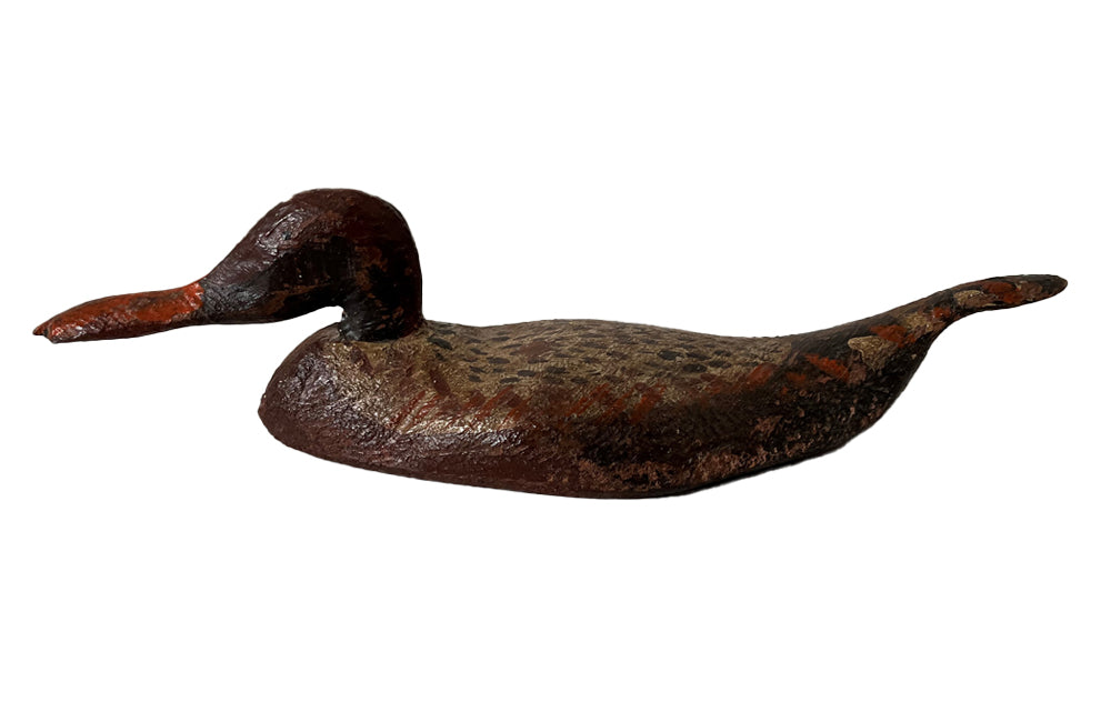 French Duck Decoy - Decorative Antiques - French Decorative Antiques - Antique Duck Decoys - Antique collectibles - Wooden Decoys - Ducks - Art Populaire - Folk Art - Antique Shops Tetbury - adpsantiques - AD & PS Antiques