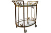 HOLLYWOOD REGENCY COCKTAIL TROLLEY