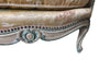 Louis XV Revival Sofa Daybed-19th Century Daybed Canape Sofa- Painted Antique Furniture-19th Century Vielleuse-Silk Upholstery-Antique Seating-French Antiques-Rare Antiques-Beautiful Antiques-AD & PS Antiques