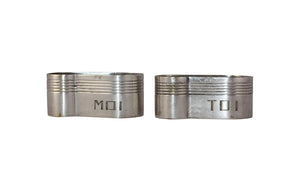 Madame & Monsieur Silverplate Napkin Rings-Mr & Mrs-Antique Napkin Rings-Decorative Accessories-Fine Dining Accessories-French Antiques-AD & PS Antiques