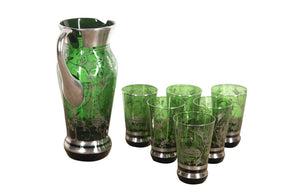 MURANO GLASS LEMONADE SERVICE
