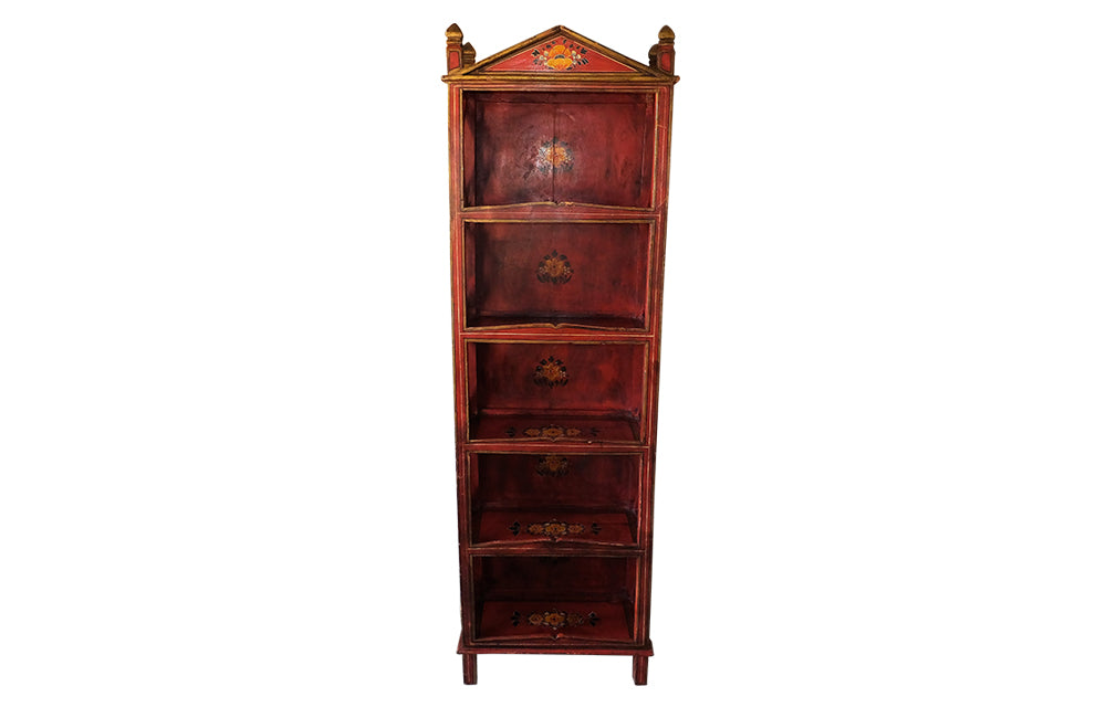 Painted Decorative Shelves - Indian Antiques - Bookshelves - Decorative Shelves - Painted Furniture -Decorative Antiques - AD & PS Antiques