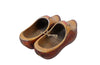 PAIR OF PAINTED WOODEN CLOGS