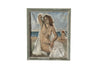 Nudes On A Beach Signed Oil On Canvas - French Decorative Antiques - Artwork -Wall Art - Painting - Oil On Canvas - Signed Painting - Wall Decoration - Decorative Accessories - Beach House - Antique Shops Tetbury - adpsantiques - AD & PS Antiques