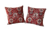Pair of 19th Century French Quilt Cushions - French Decorative Antiques - Antique textiles - Antique Quilt - French Antique Textiles - Decorative Accessories - Antique Shops Tetbury - adpsantiques - AD & PS Antiques