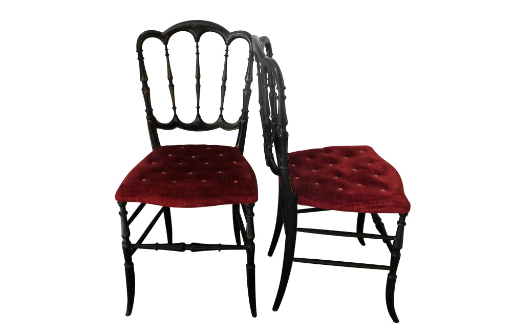 Antique sales napoleon chairs