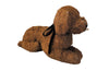 SEATED BROWN FRENCH TOY DOG