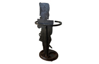 French Soldier Iron Umbrella Stick Stand - Decorative Antiques - French Decorative Antiques - Stick Stand - Umbrella Stand - Decorative Accessories - Antique Shops Tetbury - Iron Umbrella Stand - Military Theme - adpsantiques - AD & PS Antiques 