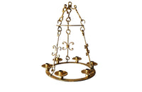 Spanish Gilt Iron Hanging Light – Vintage Lighting – Vintage Chandelier – Spanish Mid Century Modern – 18th – 20th Century Decorative Antiques – Antiques Tetbury – AD & PS Antiques