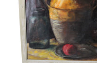 Sill Life With Confit Pot - Oil Painting - Still Life Paintings - Wall Decorations - French Art - Tararyre - French Decorative Antiques - Antique Shops Tetbury - AD & PS Antiques