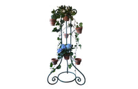 TALL FRENCH IRON FLORISTS PLANT STAND
