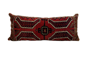 Large Carpet Cushion - Antique Cushions - Antique Textiles - Decorative Antiques - Decorative Accessories - Kilim - Antique Shops Tetbury - adpsantiques - AD & PS Antiques