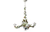 VINTAGE FLORAL TOLE CHANDELIER