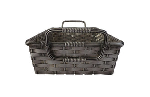 Silverplate Woven Bread Basket-Decorative Accessories-Wine & Food Accessories-Fine Dining Accessories-French Antiques-Decorative Antiques-AD & PS Antiques