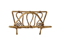 Audoux Minet Rope Magazine Rack - Audoux Minet - Mid Century Modern -Designer Furniture - French Decorative Accessories - Antique Shops Tetbury - adpsantiques - AD & PS Antiques