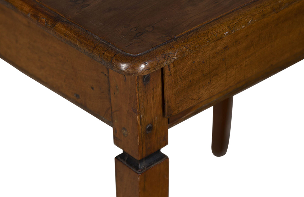 19th Century Directoire Cherrywood Side Table - French Antique Furniture - Antique Side Tables -Directoire Furniture - Antique Bedside Tables - Antique End Tables - Antique Tables - French Antiques - AD & PS Antiques  