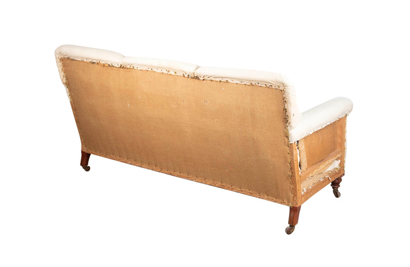 Large English Country House Howard Style sofa - Antique Furniture - Antique Sofas -  AD & PS Antiques