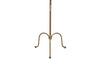 FRENCH BRASS REEDED FLOOR LAMP