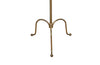 FRENCH BRASS REEDED FLOOR LAMP