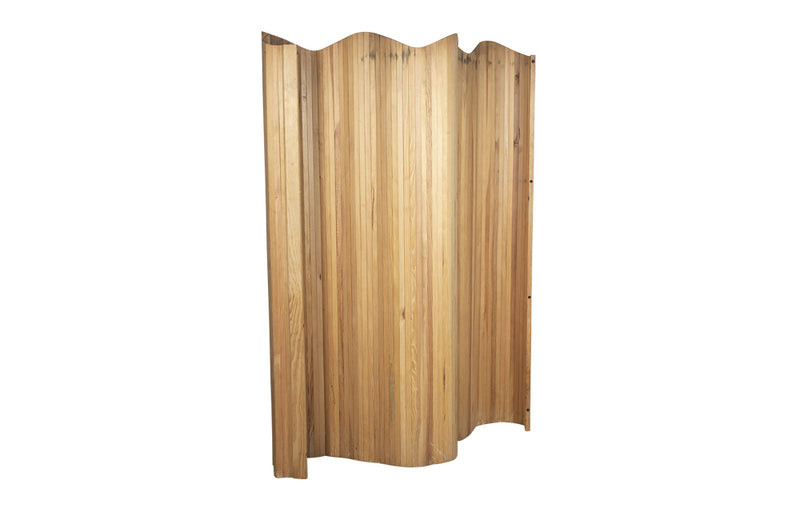 French Vintage Rolling Screen – Vintage Screen - Mid Century Modern - Room Divider - French Antiques - French Mid Century Furniture - AD & PS Antiques