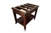 Georgian Style English Mahogany Luggage Rack - AD & PS Antiques - English Antiques - Gentlemans Accessories - Bedroom Accessories - Decorative Accessories - Antique Shops Tetbury 