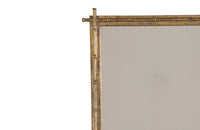 20th Century French Faux Bamboo Gilt Metal Condole Salon - French Mid Century Furniture -Faux Bamboo Furniture -Faux Bamboo Chairs -Faux Bamboo Mirror - Faux Bamboo Mirror - Vintage Furniture - Hollywood Regency - French Decorative Furniture - Mid Century Modern - Antique Shops Tetbury -AD & PS Antiques