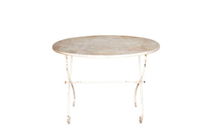 FRENCH OVAL GARDEN TABLE