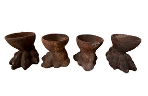 Set Of Four 19th Century Iron Lion Paws - Garden Antiques - French Garden Antiques - Garden Urns - Garden Decoration - Lions Paws - Decorative Antiques - Decorative Accessories - Antique Shops Tetbury - adpsantiques - AD & PS Antiques
