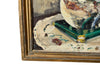 French Still Life Painting Of A Goldfish Bowl - French Decorative Antiques - French Art - French Paintings - Still Life Paintings - Modern Art - Wall Art - Wall Decoration - Fish Art - Antique Shops Tetbury - adpsantiques - AD & PS Antiques